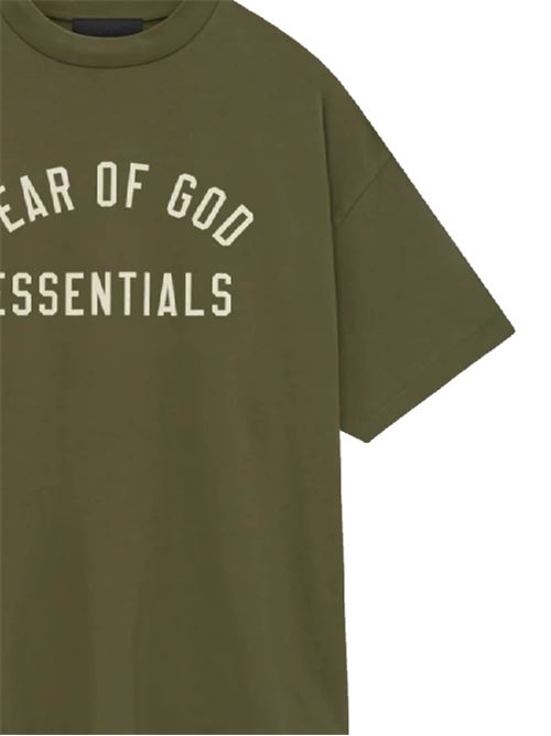 Jersey Crewneck Tee- military Fear of God | 125BT244195FMILITARY